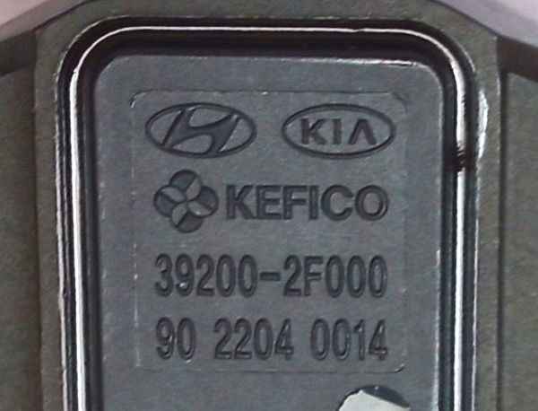 Датчик давления (электронный) впускного коллектора HYUNDAI/KIA 392002F000FFF - изображение 5