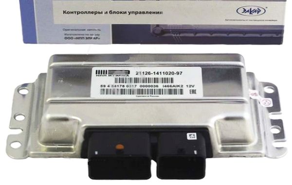 Блок управления двигателем ВАЗ 21126-1411020-97 М74 (16кл.,евро5+) <b>ЭЛКАР Т21126-1411020-97 ИУ</b> - изображение Блок управления двигателем ВАЗ 21126-1411020-97 М74 (16кл.,евро5+) <b>ЭЛКАР Т21126-1411020-97 ИУ</b> - изображение