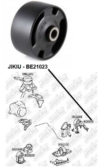 Катридж задн опоры двигателя TOYOTA CALDINA, CORONA 92-02 AT <b>JIKIU BE21023</b> - изображение