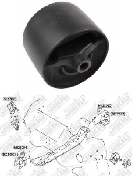 Катридж опоры двигателя INFINITI I30 (Cefiro) CA33 Jan 99~Jan 4 <b>JIKIU BE22007</b> - изображение