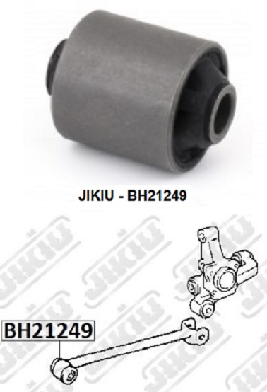 Сайлентблок задн подвески LEXUS RX 03-08, TOYOTA CAMRY (V10-V50) <b>JIKIU BH21249</b> - изображение