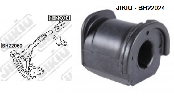 Сайлентблок NISSAN Avenir W10 Jan 90~Jan 98 <b>JIKIU BH22024</b> - изображение