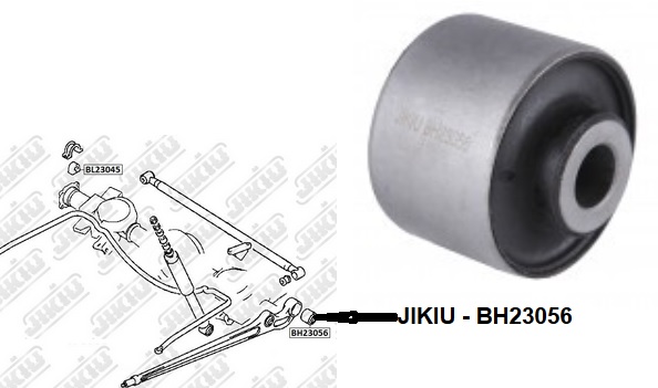 Сайлентблок MITSUBISHI Pajero V14W Jan 91~Jan 4 <b>JIKIU BH23056</b> - изображение Сайлентблок MITSUBISHI Pajero V14W Jan 91~Jan 4 <b>JIKIU BH23056</b> - изображение