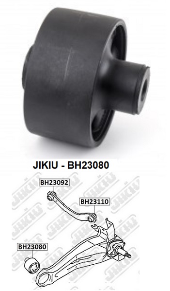 Сайлентблок задн подвески MITSUBISHI LANCER (CS), OUTLANDER I <b>JIKIU BH23080</b> - изображение