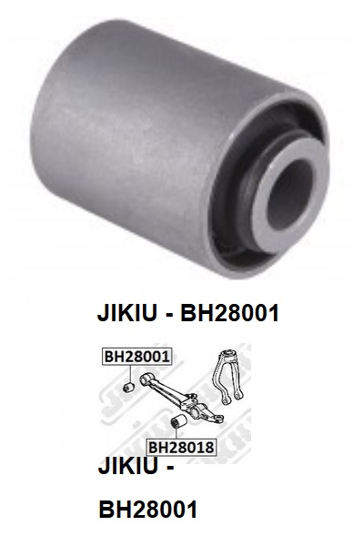 Сайлентблок HONDA Accord INSPIRE CB5 Sep 89~Sep 98 <b>JIKIU BH28001</b> - изображение