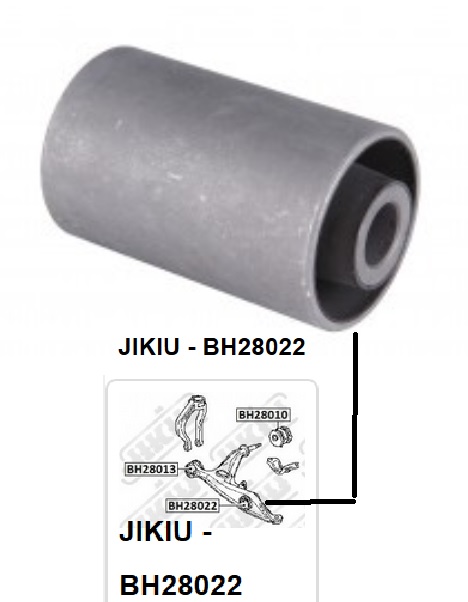 Сайлентблок рычага средний HONDA CIVIC 95-01, CR-V 95-01 <b>JIKIU BH28022</b> - изображение