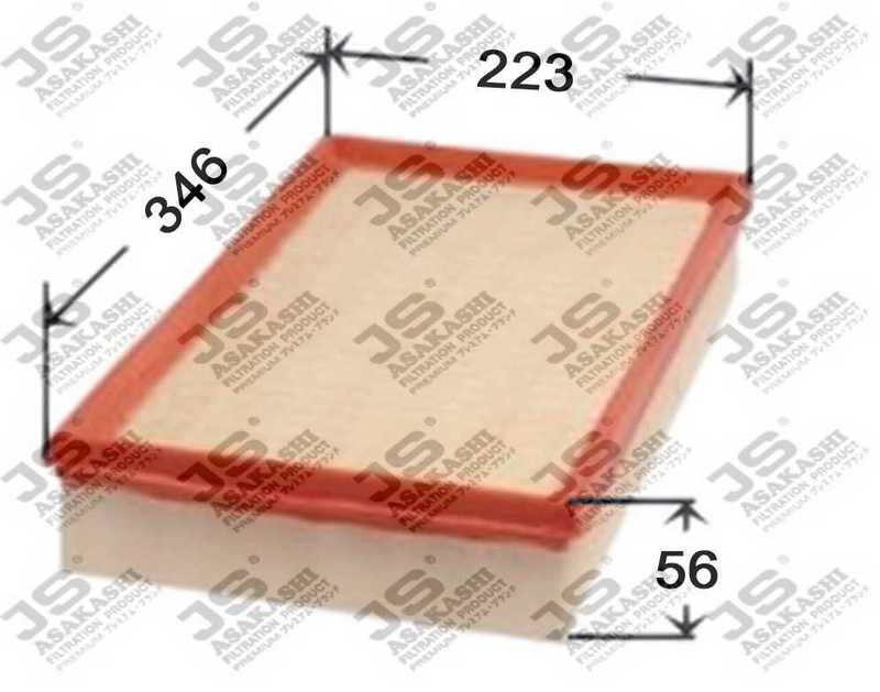 Фильтр воздушный <b>JS ASAKASHI A0354</b> - изображение
