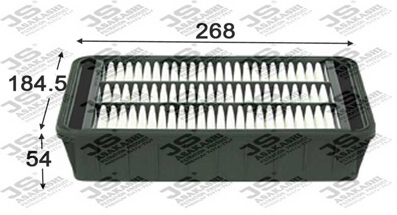 Фильтр воздушный <b>JS ASAKASHI A3025</b> - изображение