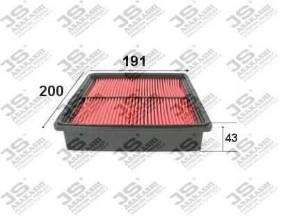 Фильтр воздушный <b>JS ASAKASHI A852J</b> - изображение