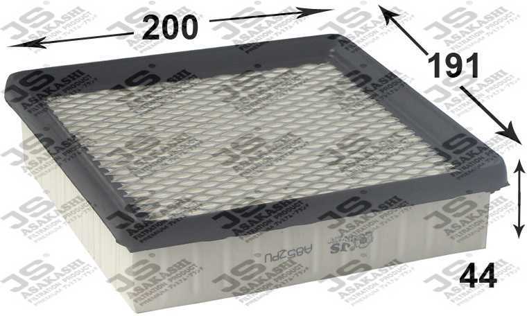 Фильтр воздушный <b>JS ASAKASHI A852PU</b> - изображение