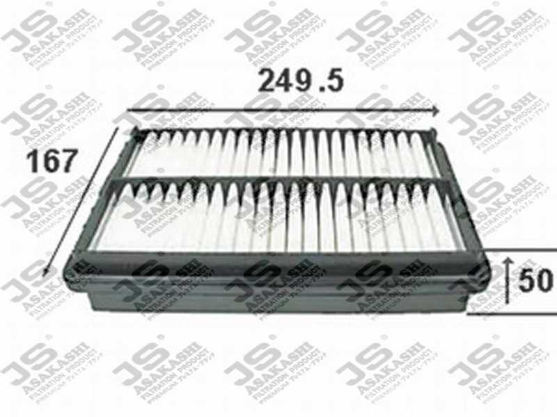 Фильтр воздушный <b>JS ASAKASHI A865J</b> - изображение