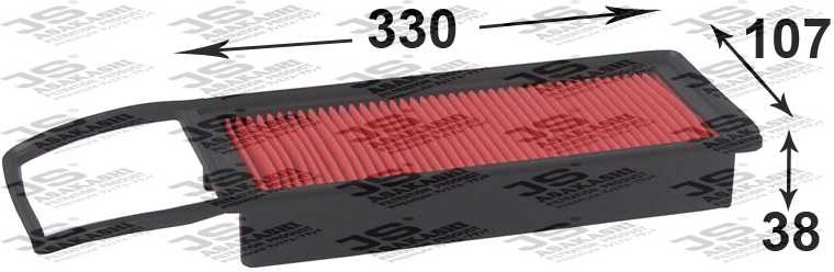 Фильтр воздушный <b>JS ASAKASHI A874J</b> - изображение