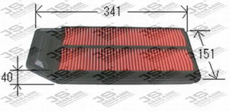Фильтр воздушный <b>JS ASAKASHI A879J</b> - изображение