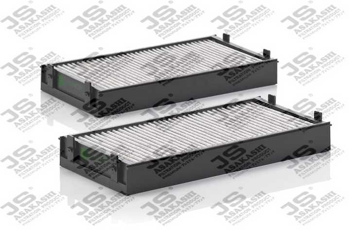 Фильтр салонный угольный (комплект из 2-х шт) <b>JS ASAKASHI AC0154CSET</b> - изображение Фильтр салонный угольный (комплект из 2-х шт) <b>JS ASAKASHI AC0154CSET</b> - изображение