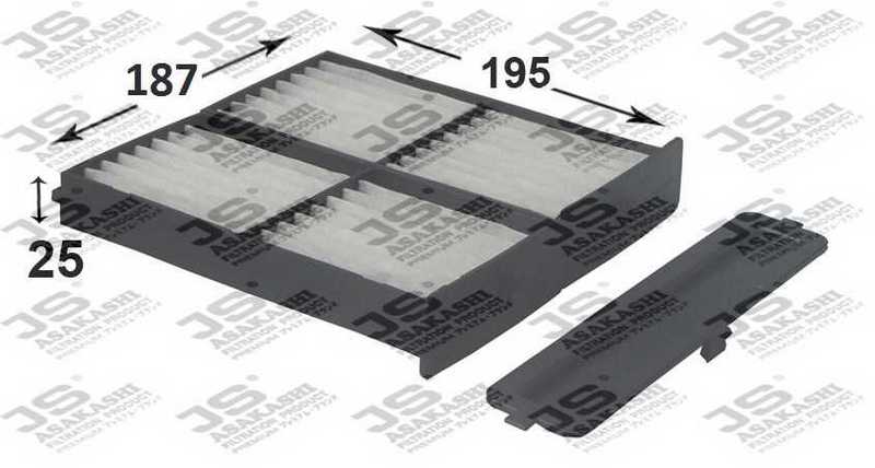 Фильтр салонный <b>JS ASAKASHI AC301J</b> - изображение