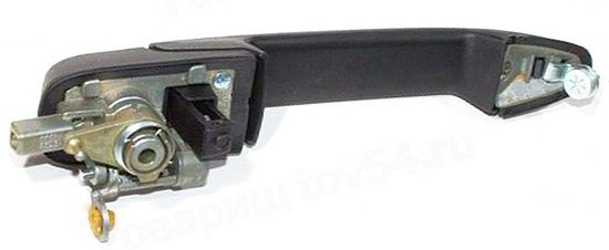 Ручка двери наружная ВАЗ 1117-1119 Калина, 2123 Нива Шевроле, 2190 Гранта передняя правая <b>КАЛИСМА 1118-6105150</b> - изображение 1