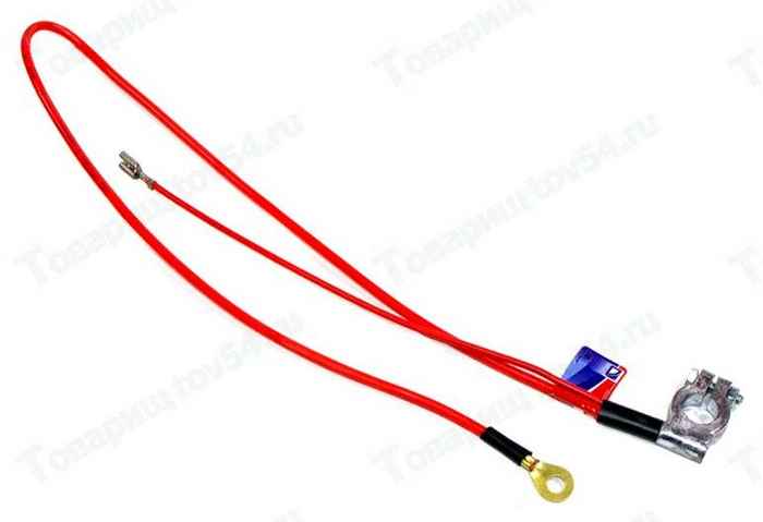 Провод АКБ '+' ВАЗ 2106 'ДИСС' <b>КАЛИСМА 2103-3724070</b> - изображение Провод АКБ '+' ВАЗ 2106 'ДИСС' <b>КАЛИСМА 2103-3724070</b> - изображение