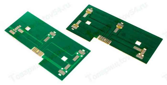 Плата заднего фонаря ВАЗ 2104 (комплект лев.+прав.) <b>КАЛИСМА 2104-3716092-10</b> - изображение