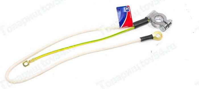 Провод АКБ '-' ВАЗ 2104,2105,2107 'ДИСС' <b>КАЛИСМА 2105-3724080</b> - изображение