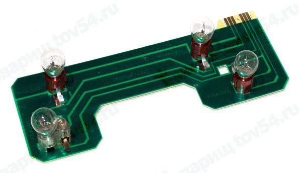 Плата заднего фонаря ВАЗ 2107 правая с лампами <b>КАЛИСМА 2107-3716092L</b> - изображение