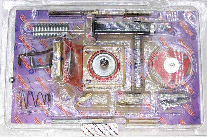 Ремкомплект карбюратора ВАЗ 21083 <b>КАЛИСМА 21083-1107992Is</b> - изображение