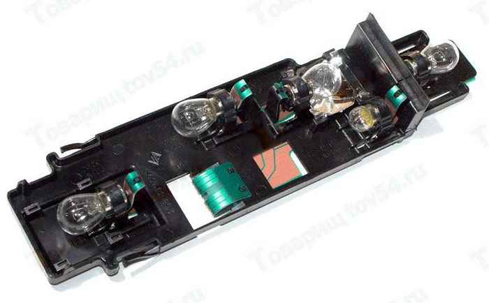 Плата заднего фонаря ВАЗ 2108 левая с лампами <b>КАЛИСМА 2108-3716093L</b> - изображение