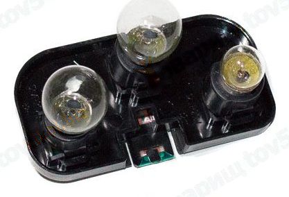 Плата заднего фонаря ВАЗ 2111 (угол) левый с лампами <b>КАЛИСМА 2111-3716093L</b> - изображение