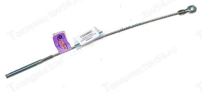 Трос стояночного / ручного тормоза ВАЗ 2121 Нива короткий <b>КАЛИСМА 2121-3508068Is</b> - изображение