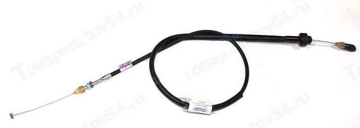 Трос акселератора / газа ВАЗ 21214 нового образца инжектор (1269мм) <b>КАЛИСМА 21214-1108065</b> - изображение