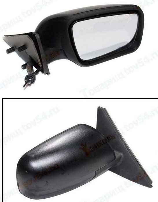 Зеркало бок ВАЗ 2170 Приора нового образца /механическое/ Автоблик-2 правое <b>КАЛИСМА 2170-8201004</b> - изображение