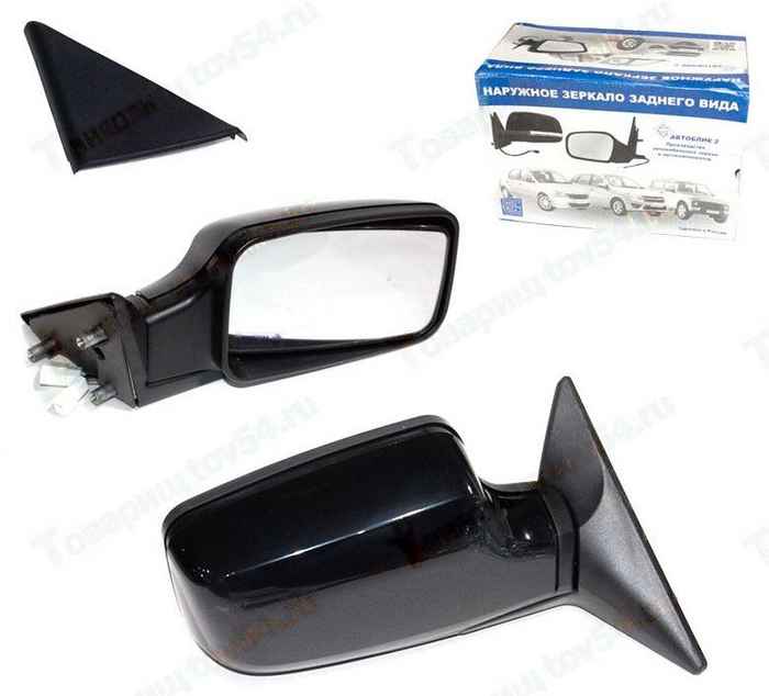 Зеркало бок ВАЗ 2170, 2110 старого образца /электропривод, обогрев/ Автоблик-2 правое <b>КАЛИСМА 2170-8201050</b> - изображение