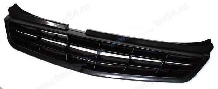 Решетка радиатора ВАЗ 2190 Гранта черная 4 полосы без знака <b>КАЛИСМА 2190-2803056-10</b> - изображение Решетка радиатора ВАЗ 2190 Гранта черная 4 полосы без знака <b>КАЛИСМА 2190-2803056-10</b> - изображение