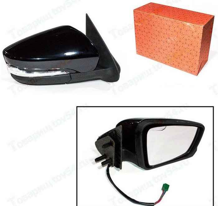 Зеркало бок ВАЗ 2191 /электропривод, обогрев, поворотник/ правое <b>КАЛИСМА 2191-8201050-э</b> - изображение