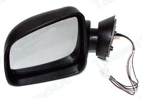 Зеркало заднего вида наружное Renault Logan, Largus левое электропривод <b>КАЛИСМА RL-8201011</b> - изображение