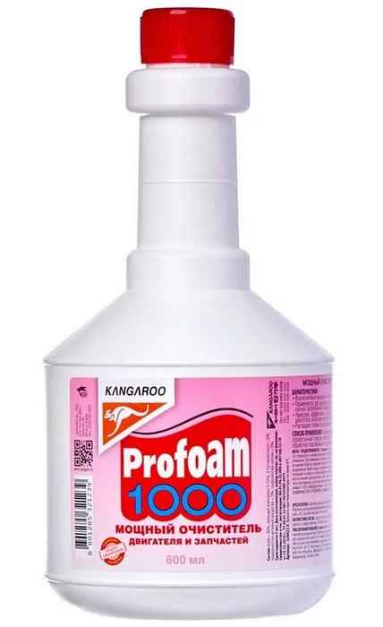 Очиститель универсальный Profoam 1000 мощный (600мл) сменный блок (без триггера) KANGAROO 320423-X - изображение