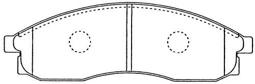 Колодки тормозные дисковые <b>KASHIYAMA D1223</b> - изображение Колодки тормозные дисковые <b>KASHIYAMA D1223</b> - изображение