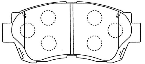 Зам на H колодки тормозные дисковые <b>KASHIYAMA D2088</b> - изображение Зам на H колодки тормозные дисковые <b>KASHIYAMA D2088</b> - изображение