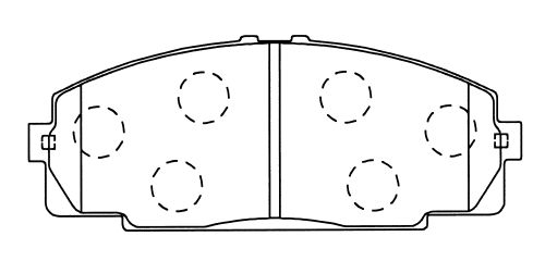 Заменен на H колодки тормозные дисковые пер. TOYOTA HIACE 89-02 <b>KASHIYAMA D2104</b> - изображение Заменен на H колодки тормозные дисковые пер. TOYOTA HIACE 89-02 <b>KASHIYAMA D2104</b> - изображение