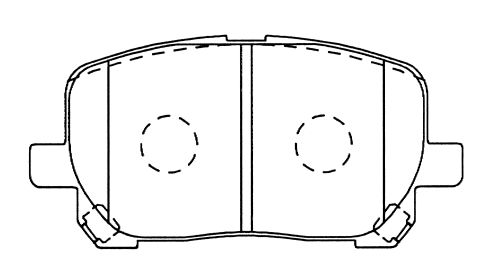 Заменен на H колодки тормозные дисковые пер. Toyota Corolla, Avensis Verso 01- <b>KASHIYAMA D2217</b> - изображение Заменен на H колодки тормозные дисковые пер. Toyota Corolla, Avensis Verso 01- <b>KASHIYAMA D2217</b> - изображение
