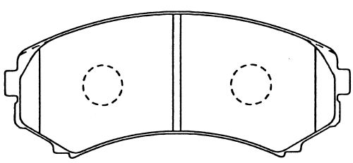 Заменен на H колодки тормозные дисковые пер. MITSUBISHI PAJERO III 00- <b>KASHIYAMA D6085</b> - изображение Заменен на H колодки тормозные дисковые пер. MITSUBISHI PAJERO III 00- <b>KASHIYAMA D6085</b> - изображение