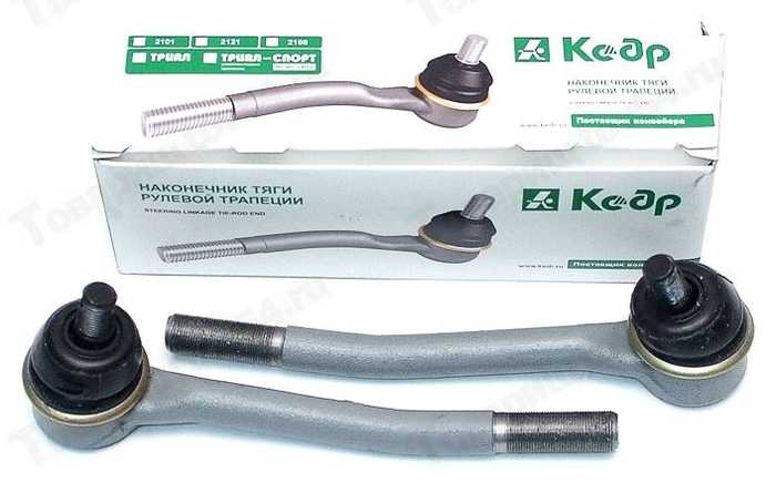 Наконечник рулевой ВАЗ 2101 длин. в уп. <b>КЕДР МК01-30.03.101</b> - изображение