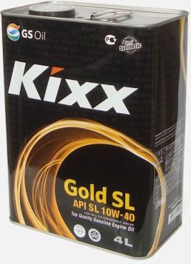 KIXX Gold 10W40 VHVI-полусинтетика (4л) SL/CF - изображение