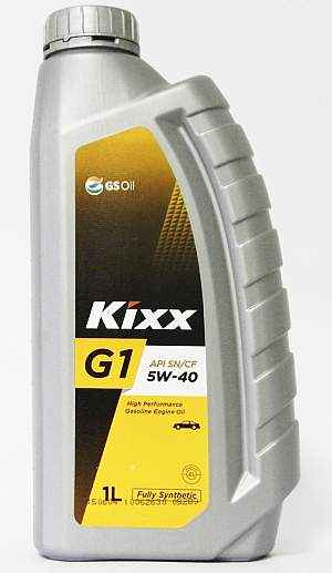 KIXX G1 5W40 VHVI-синтетика (1л) SN/CF - изображение