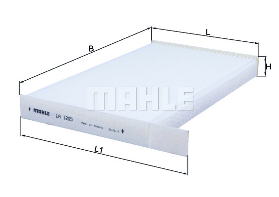 Фильтр салонный <b>KNECHT LA1205</b> - изображение