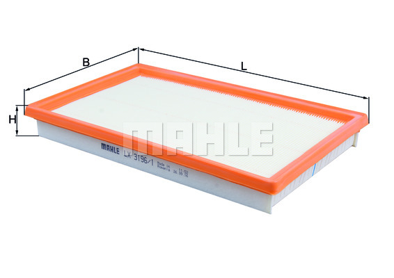 Фильтр воздушный SUZUKI SX-4 1.6 13- <b>KNECHT LX31961</b> - изображение