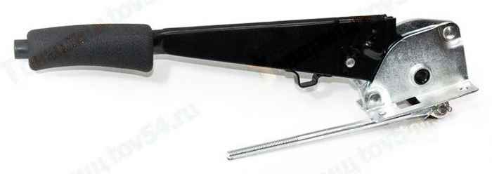 Рычаг ручного тормоза ВАЗ 2110-2112 в сборе с тягой <b>2110-3508010</b> - изображение