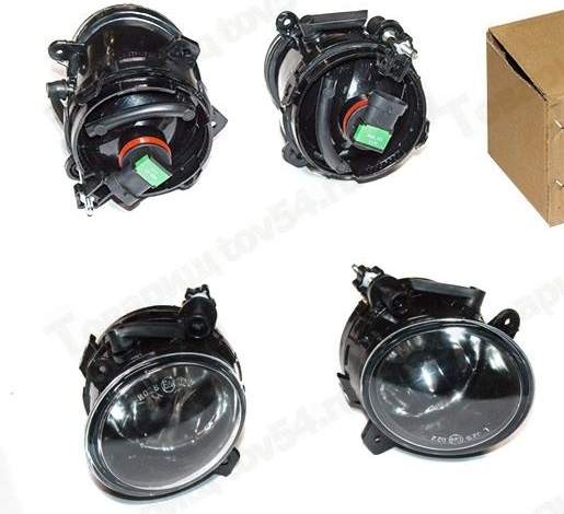 Фара пр-тум ВАЗ 2190 Гранта, Калина-2 белая (Китай) (к-т) <b>КНР 2190-3741010</b> - изображение