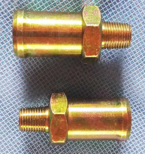 Комплект 2шт Штуцер в блок ВАЗ M10x1x16 - изображение 1