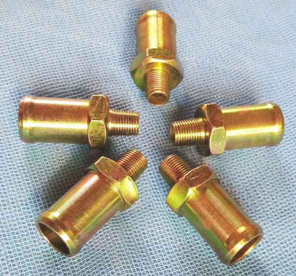 Комплект 5шт Штуцер в блок ВАЗ M10x1x16 - изображение 2