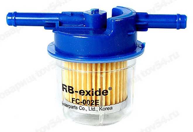 Фильтр топл ВАЗ 2101-08 с отстойн RB-exide <b>Корея FC-002E</b> - изображение